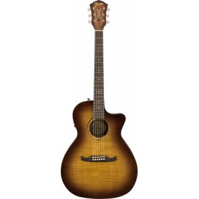 FA-345CE AUDITORIUM LRL, 3-TONE TEA BURST