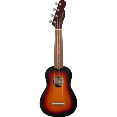 VENICE SOPRANO UKE WALNUT 2-COLOR SUNBURST