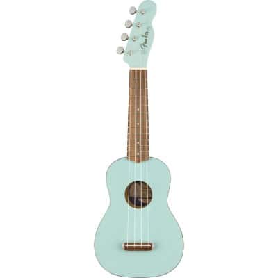 FENDER VENICE SOPRANO UKE WLNT, DAPHNE BLUE