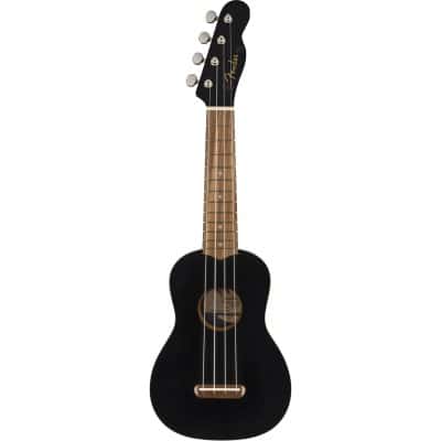 FENDER Venice Uke Soprano Wn Black