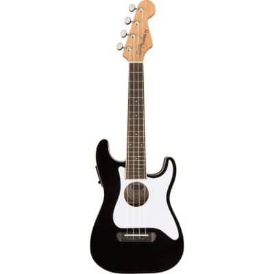 FULLERTON STRAT UKE, BLACK