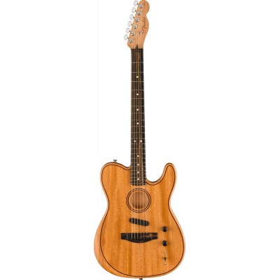 AMERICAN ACOUSTASONIC TELECASTER ALL-MAHOGANY EBO NATURAL