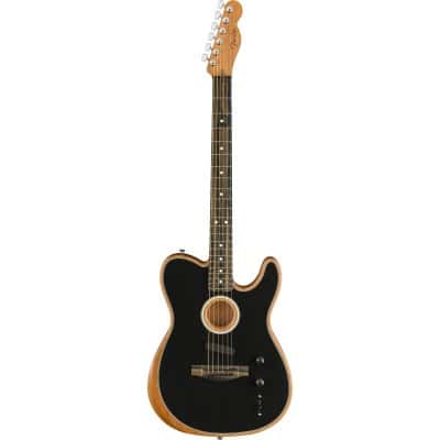 AMERICAN ACOUSTASONIC TELECASTER EBO, BLACK