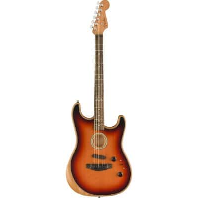Fender American Acoustasonic Straocaster  Eb 3-color Sunburst