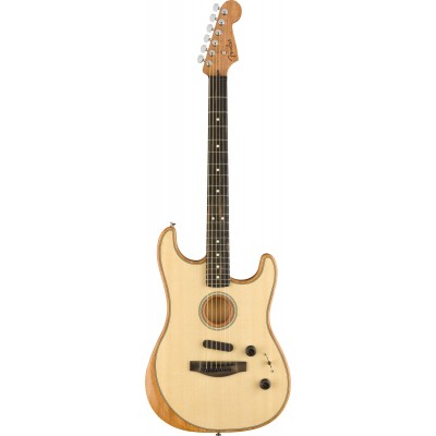 Stratocaster American Acoustasonic Ebo Natural