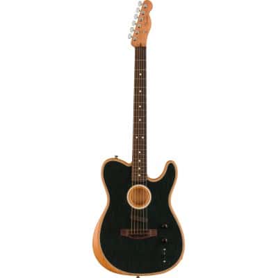 FENDER PLAYER ACOUSTASONIC TELECASTER RW BRUSHED BLACK