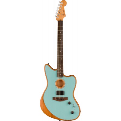 ACOUSTASONIC PLAYER JAZZMASTER RW ICE BLUE