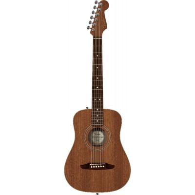 California Standard Redondo Mini with Bag Sapele Top Natural Sapele