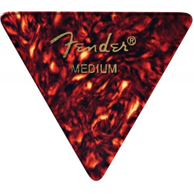 FENDER 355 SHAPE PICKS, SHELL, MEDIUM, 12 COUNT