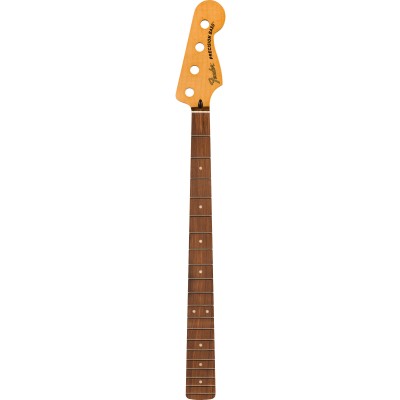 FENDER PRECISION TO JAZZ BASS CONVERSION NECK 20 MED JUMBO FRETS 12" RADIUS PAU FERRO