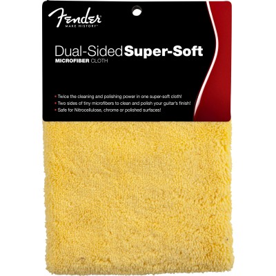 SUPER-SOFT, DUAL-SIDED MICROFIBER CLOTH