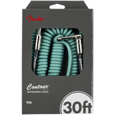 Contour 30' Coiled Cable, Sherwood Green