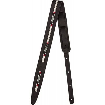 Paramount Acoustic Leather Strap Black
