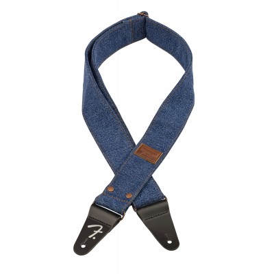 FENDER X WRANGLER RIVETED DENIM STRAP INDIGO