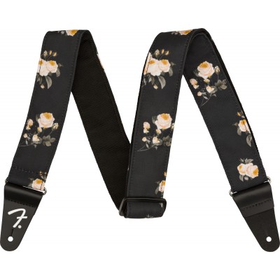 FLORAL STRAP BLACK 2