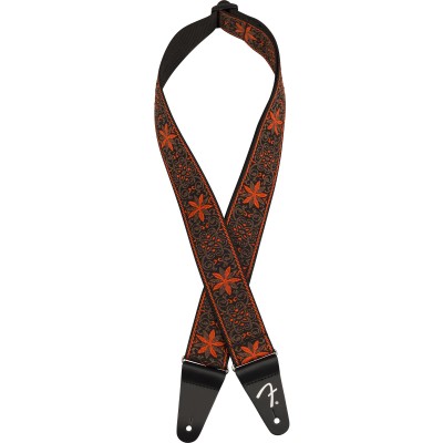 FENDER PASADENA WOVEN STRAP ORANGE WALLFLOWER 2"