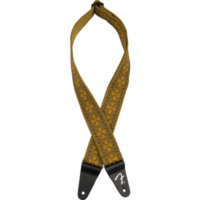 FENDER PASADENA WOVEN STRAP LATTICE TAN 2"