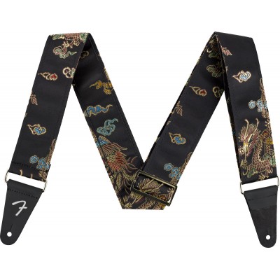 Satin Dragon Strap Black