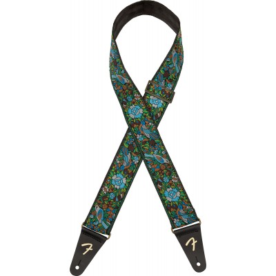 Mosaic Jacquard Strap, Green