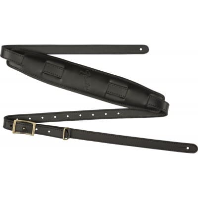 MUSTANG SADDLE STRAP, LONG, BLACK