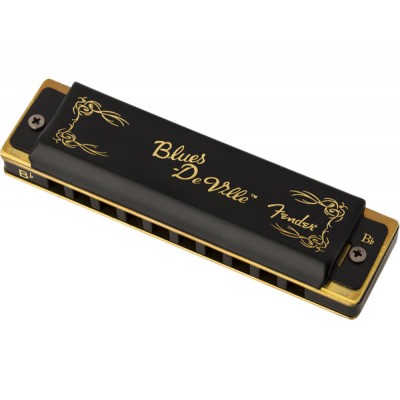 FENDER BLUES DEVILLE HARMONICA KEY OF B FLAT