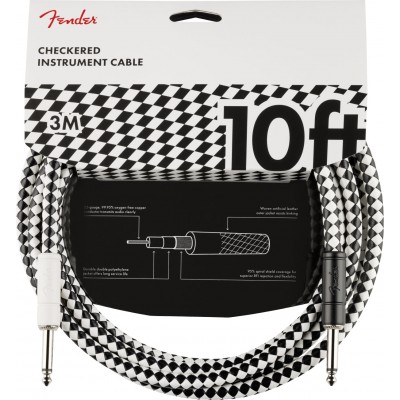 PRO 10' CHECKBOARD INSTRUMENT CABLE
