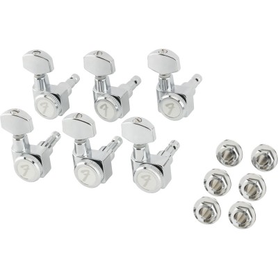 FENDER LOCKING TUNERS ALL SHORT CHROME