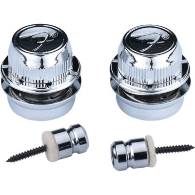FENDER F STRAP LOCKS CHROME (PAIR) FSLC1