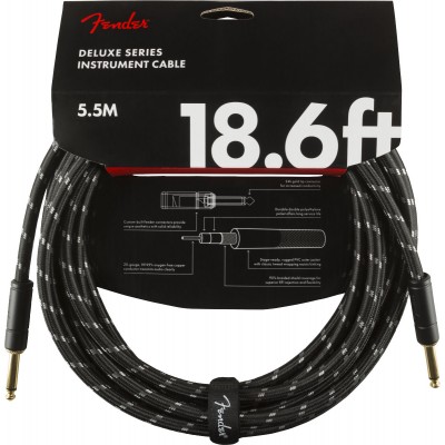 Fender Deluxe Series Instrument Cable Straight/straight 18.6