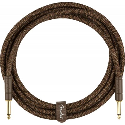 FENDER PARAMOUNT 10\' ACOUSTIC INSTRUMENT CABLE BROWN