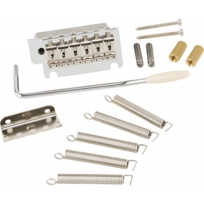 FENDER DELUXE 2-POINT TREMOLO ASSEMBLY, CHROME