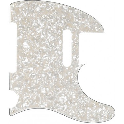 Fender Pickguard, Telecaster, 8-hole Mount, Aged White Pearl, 4-ply