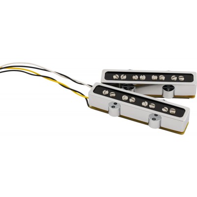 Cobalt Chrome Jazz Bass Pickup Set