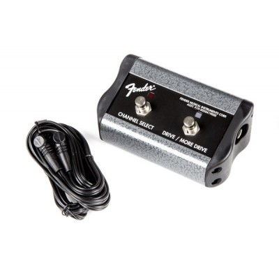 2-BUTTON 3-FUNCTION FOOTSWITCH: CHANNEL / GAIN / MORE GAIN WITH 1/4″ JACK