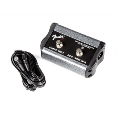 2-BUTTON 3-FUNCTION FOOTSWITCH: CHANNEL / GAIN / MORE GAIN WITH 1/4