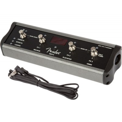 FOOTSWITCH, FOUR BUTTON, MGT-4, 1/4