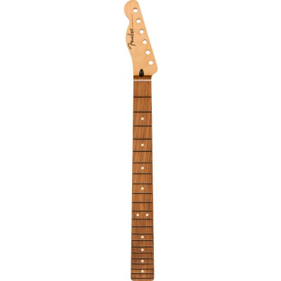 FENDER PLAYER SERIES TELECASTER REVERSE HEADSTOCK NECK 22 MEDIUM JUMBO FRETS PAU FERRO 9.5" MODERN "C"