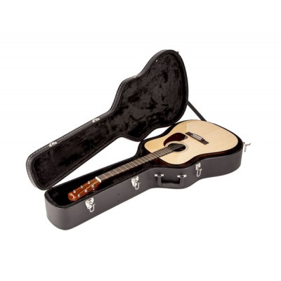 FENDER Folk Dreadnought Flat-top Case, Black