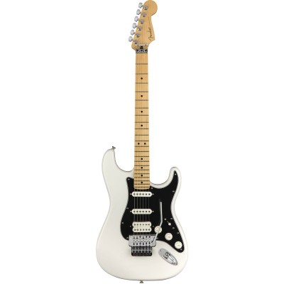 PLAYER STRATOCASTER WITH FLOYD ROSE MN POLAR WHITE