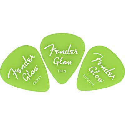 GLOW IN THE DARK 351 PICKS, 12-PACK