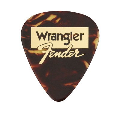 FENDER AND WRANGLER PICKS 351 SHAPE TORTOISESHELL (8)