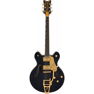 Falcon Center Block LTD with String-Thru Bigsby and Gold Hardware EBO Midnight Sapphire