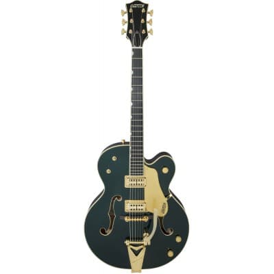 G6196T-59 VINTAGE SELECT EDITION '59 COUNTRY CLUB HOLLOW BODY WITH BIGSBY, TV JONES, CADILLAC GREEN