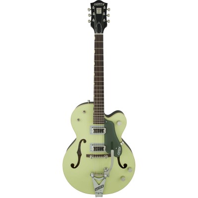 G6118T-60 VINTAGE SELECT EDITION '60 ANNIVERSARY HOLLOW BODY WITH BIGSBY, TV JONES, 2-TONE SMOKE GRE