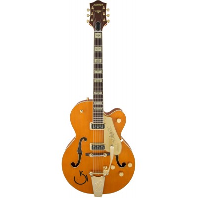 G6120T-55 VINTAGE SELECT EDITION '55 CHET ATKINS HOLLOW BODY WITH BIGSBY, TV JONES, VINTAGE ORANGE S