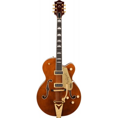 GRETSCH GUITARS G6120TG-DS PLAYERS EDITION NASHVILLE HOLLOW BODY DS WITH STRING-THRU BIGSBY AND GOLD HARDWARE EBO, R