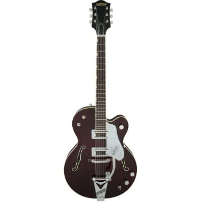 G6119T-62 VINTAGE SELECT EDITION '62 TENNESSEE ROSE HOLLOW BODY WITH BIGSBY, TV JONES, DARK CHERRY S