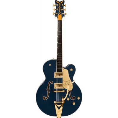 G6136TG PLAYERS EDITION FALCON HOLLOW BODY WITH STRING-THRU BIGSBY AND GOLD HARDWARE EBO, MIDNIGHT S