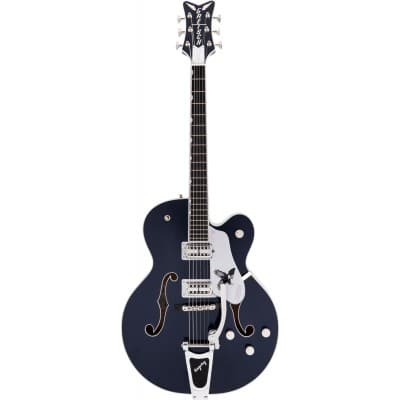 G6136T-RR RICH ROBINSON SIGNATURE MAGPIE WITH BIGSBY EBO, RAVEN'S BREAST BLUE