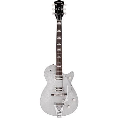 G6129T-89 VINTAGE SELECT '89 SPARKLE JET WITH BIGSBY RW, SILVER SPARKLE